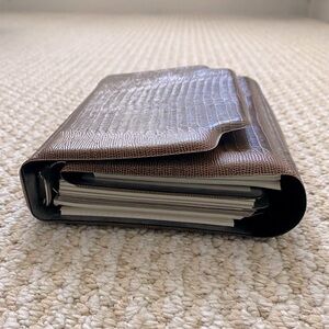 Vintage Planner with Undated Inserts